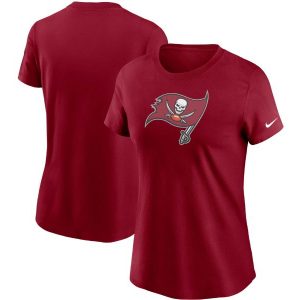 Women’s Tampa Bay Buccaneers Nike Red Logo Essential T-Shirt