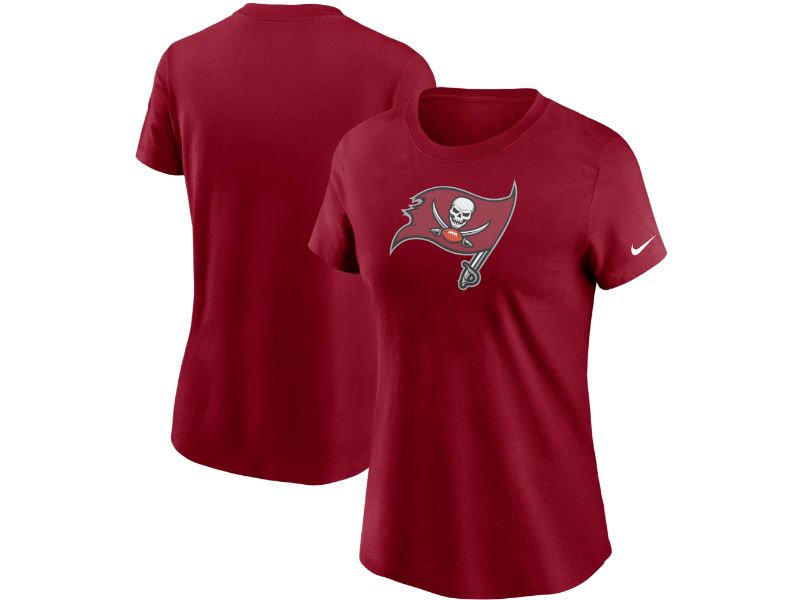 Women’s Tampa Bay Buccaneers Nike Red Logo Essential T-Shirt – TAMPA ...